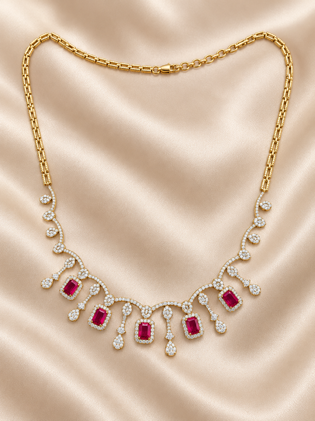 Ruby Radiance Necklace